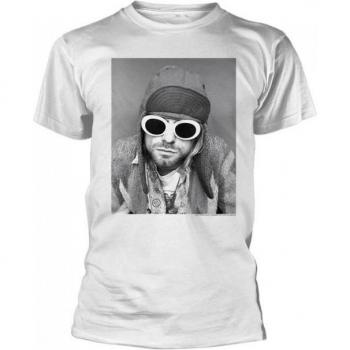 T-shirt unisex adulto Kurt Cobain occhiali da sole