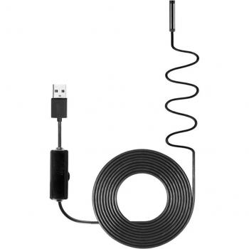 USB Borescope Inspection Camera with 8 LEDs and 8mm Lens (2m Hard Wire)