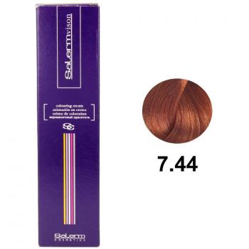 Salermvison Hair Dye 75ml - Color 7.44 Orange