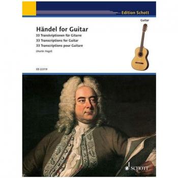 Handel for Guitar - 33 Transcriptions for Guitar - Schott Guitar Classics - (ED 22319) - [Version Originale]