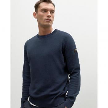 ECOALF Herren Sweatshirt Langarm Rundhals Cirueloalf Marine