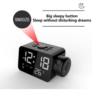 Reloj Digital con Proyección y Radio FM