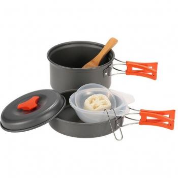 Aluminum Camping Pot and Frying Pan Set