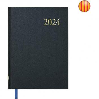 Agenda Dohe Segovia sem/vista 2024 cat 14X20 Negro
