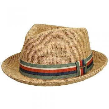 Littlefield Crochet Player Raffia Hat by Stetson