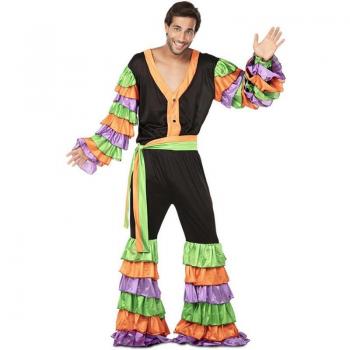 Disfraz de Rumbero multicolor para adulto
