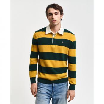 Polo Gant Maniche Lunghe 8050228 Verde Tartan 2XL