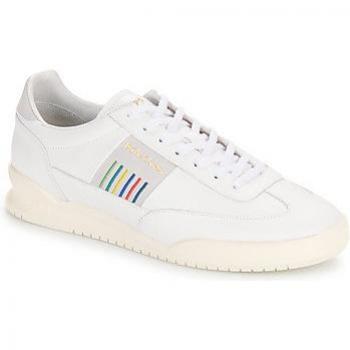 Paul Smith Dover Sneaker mit Sportstreifen aus Leder - Weiß - Größe 43