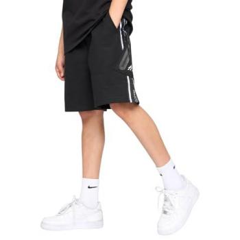 Kids Boys Techy Taped Cargo Shorts – MB Black