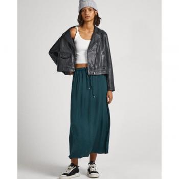 Pepe Jeans Gonna midi Karly Verde Regente S