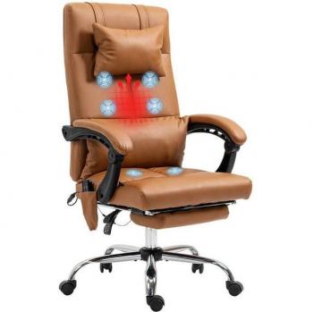 Silla Ejecutiva ReclinaMax con Almohadas Premium