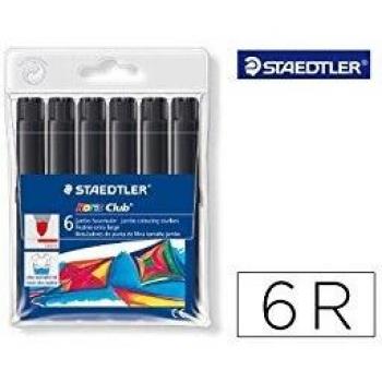 Pennarelli Jumbo Staedtler Noris 340 - Confezione da 6