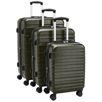 Trolley Rigido AmazonBasics 68 cm Verde