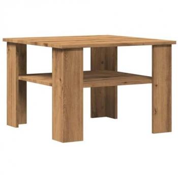 VidaXL Coffee Table Artisan Oak 60x60x42 cm Engineered Wood