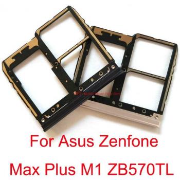 Sim Card Reader Slot Tray for Asus Zenfone MAX Plus M1 ZB570TL