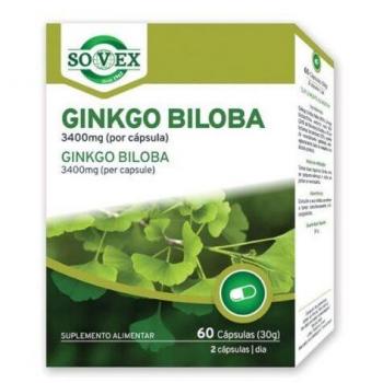 Sovex Ginkgo Biloba 3400 mg – 60 Cápsulas