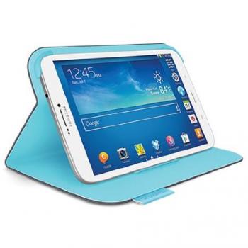 Logitech Folio Cover für Samsung Galaxy Tab 3 8,0‑Inch grau
