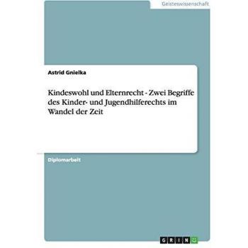Kindeswohl und Elternrecht - Zwei Begriffe des Kinder- und Jugendhilferechts im Wandel der Zeit