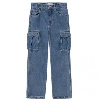 Jeans cargo Ryan St 5910-ZD blu denim medium per ragazzi 10 anni