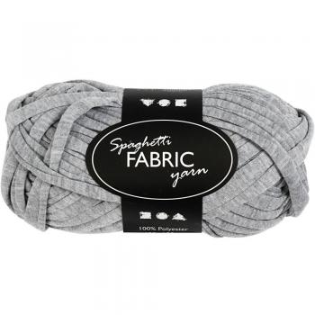 Polyester Spaghetti Yarn - 100g, 35m - Gray