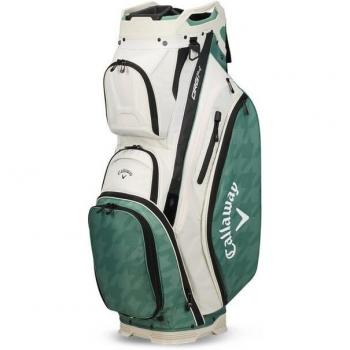 Bolsa para carro de golf Callaway ORG 14, color caqui/jade/jaquard