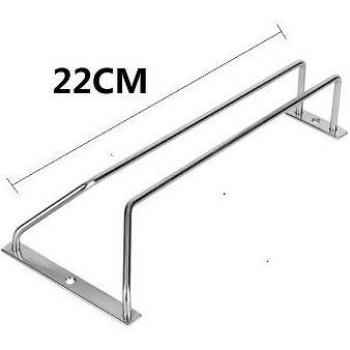 Wine Glass Cup Hanger with Screws - Chrome Finish for Bars