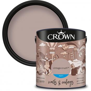 Crown Vintage Crush Matt Emulsion Paint - 2.5L