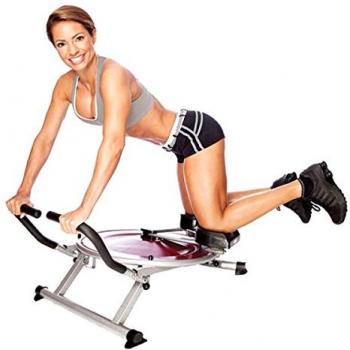 Máquina de Abdominales Circular Abdo Loop, actúa en 360º, tres niveles de resistencia, plegable, con monitor de acción