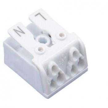 LEDBOX Conector rápido 863-2 para 2 cables 0.5-2.5mm2