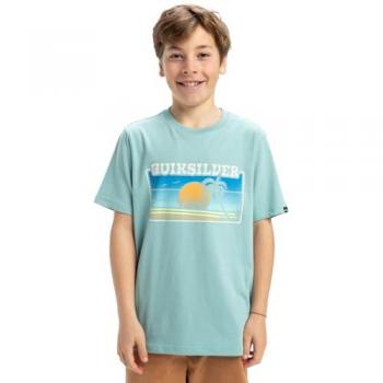 Quiksilver Ev Sun Faded - Kinder T-Shirt 8 - 16 - Blau