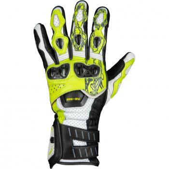 Gants Moto XRS‑200 3.0 Noir‑Blanc‑Jaune XL