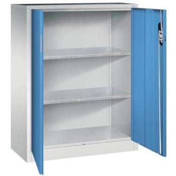 Side Storage Unit with Hinges – 1.2m × 0.93m × 0.4m – Light Gray