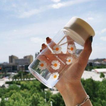 Botella de agua creativa sin BPA, 500ml