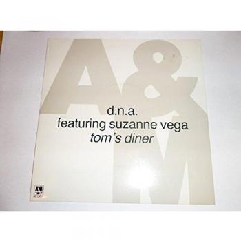 Suzanne Vega Tom's Diner 1990 UK 7 vinyl AM592