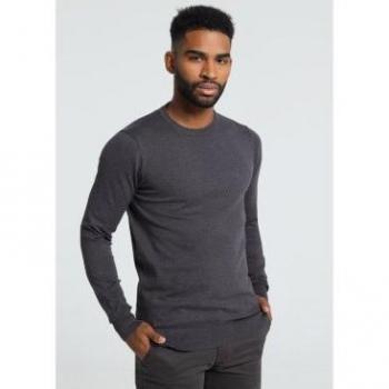 Jersey Básico Bendorff Hombre Cuello Caja Grisa