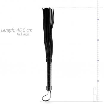 Beat It Flogger - Zwarte Lederen Zweep