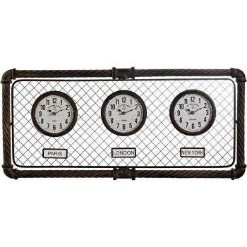 Reloj de Pared Moderno Home Esprit 93x5x42 cm