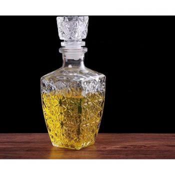 Glas Karaffe für Whiskey und Wein