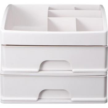 1PC Makeup Organizer Storage Case with Lipstick Holder