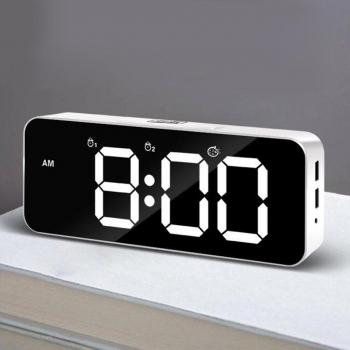 UrbanSync Large LED Desk Clock