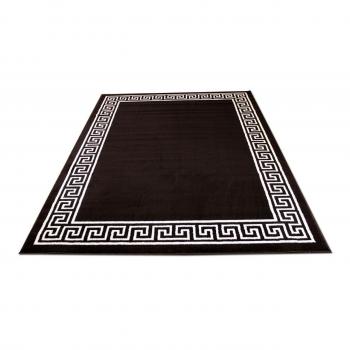 Teppich Trendline Dunkelbraun Römisch Bordüre Pergamon Braun