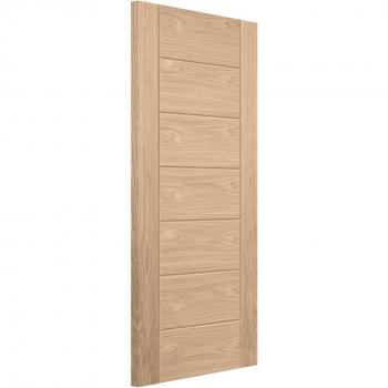 Oak Palomino Ladder Style Unfinished FD30 Door 1981 x 762 x 44 mm