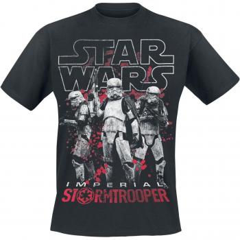 T-Shirt Star Wars - Solo: A Star Wars Story - Imperial Stormtrooper - S a 5XL - Uomo - nero