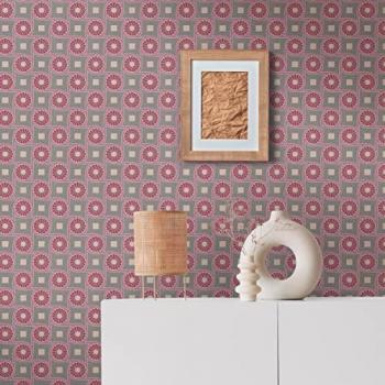 Papier Peint Vintage Géométrique