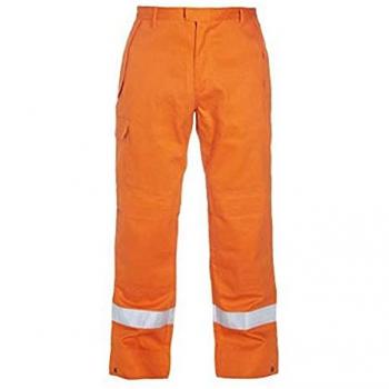Hydrowear Meddo Multi CVC Flame Retardant Anti Static Trousers Orange 38