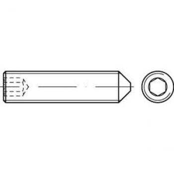 Sonstige Gewindestift ISO 4027 M5x0,8x5mm verzinkt 45 H
