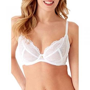 Superboost Lace Non Padded Plunge Bra - White