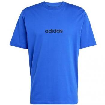 Maglietta Sportiva Adidas Essenziale Blu Nero XL