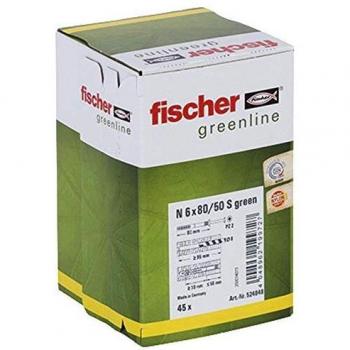 Fischer Cheville à frapper N GREEN 6x80/50 S (45)
