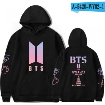 Sudadera con Capucha BTS Love Yourself Negra XS